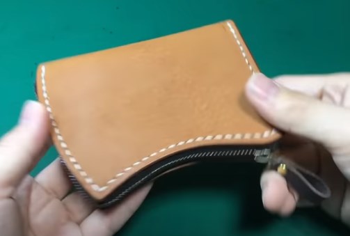 Выкройка кожаный кошелёк на молнии (Zip Wallet)
